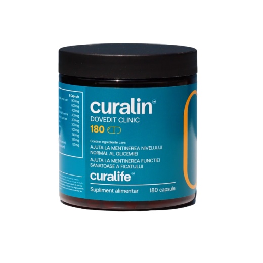 Reglarea glicemiei curalin, 180 capsule