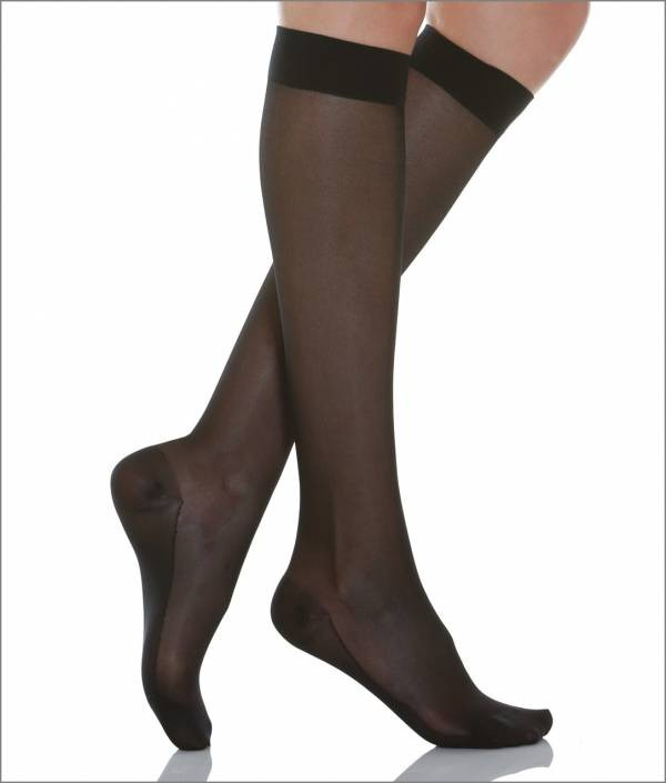 Relaxsan 750 negru-m5- ciorapi compresivi genunchi