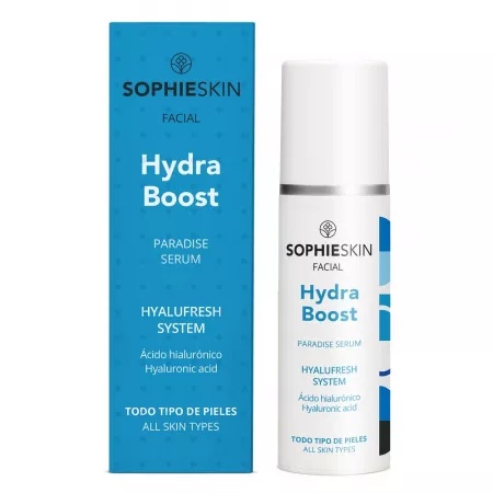 Ser cu acid hialuronic hydra boost paradise, 30 ml, sophieskin