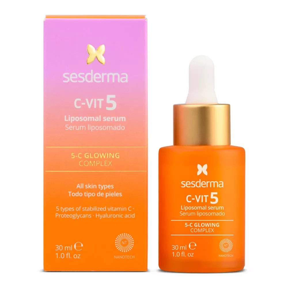 Sesderma C-VIT 5 ser lipozomal cu 5 forme de vitamina C, 30 ml