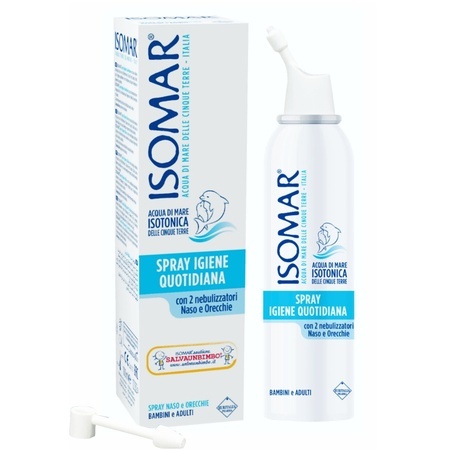 Spray cu apă de mare izotonică pentru nas și urechi, 100 ml, Isomar