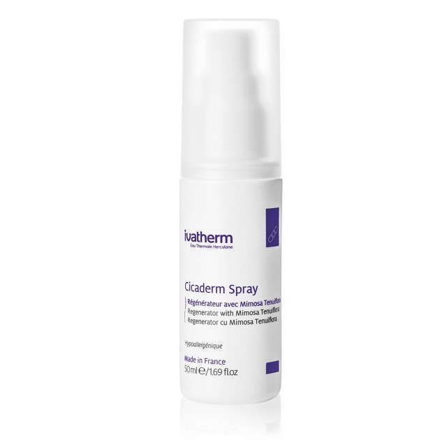 Spray reparatoar cicaderm, 50 ml, ivatherm