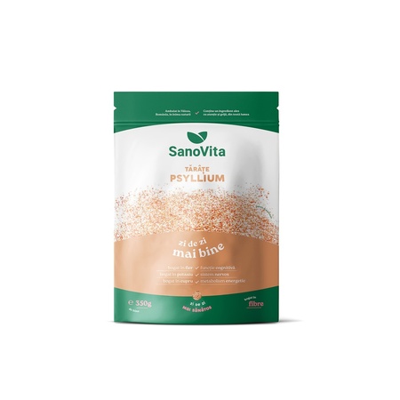 Tarate de psyllium, 350 g, Șanovița