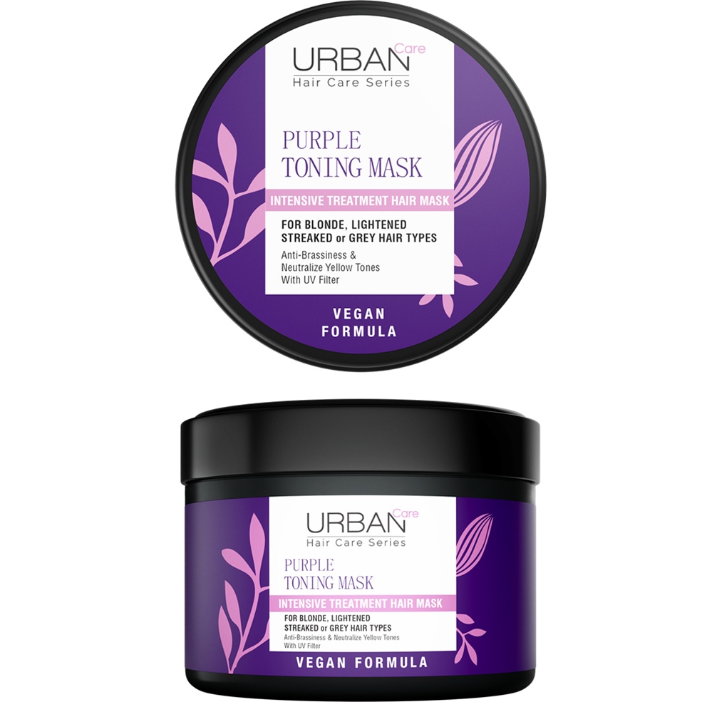 Urban Care Purple Mască Intensivă Mov pentru Păr Blond, 230 ml