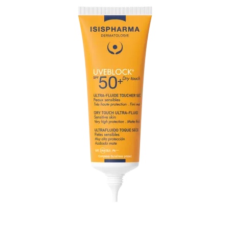 UVEBLOCK SPF 50+ Dry Touch - Protecție Solară Matifiantă pentru Ten Gras
