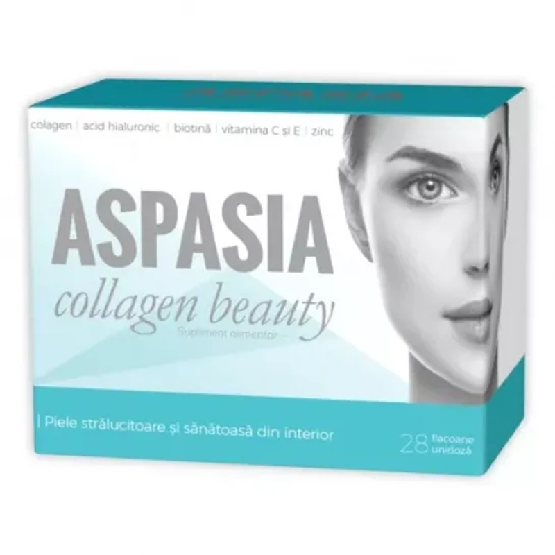 Zdrovit Aspasia Collagen Beauty, 28 flacoane