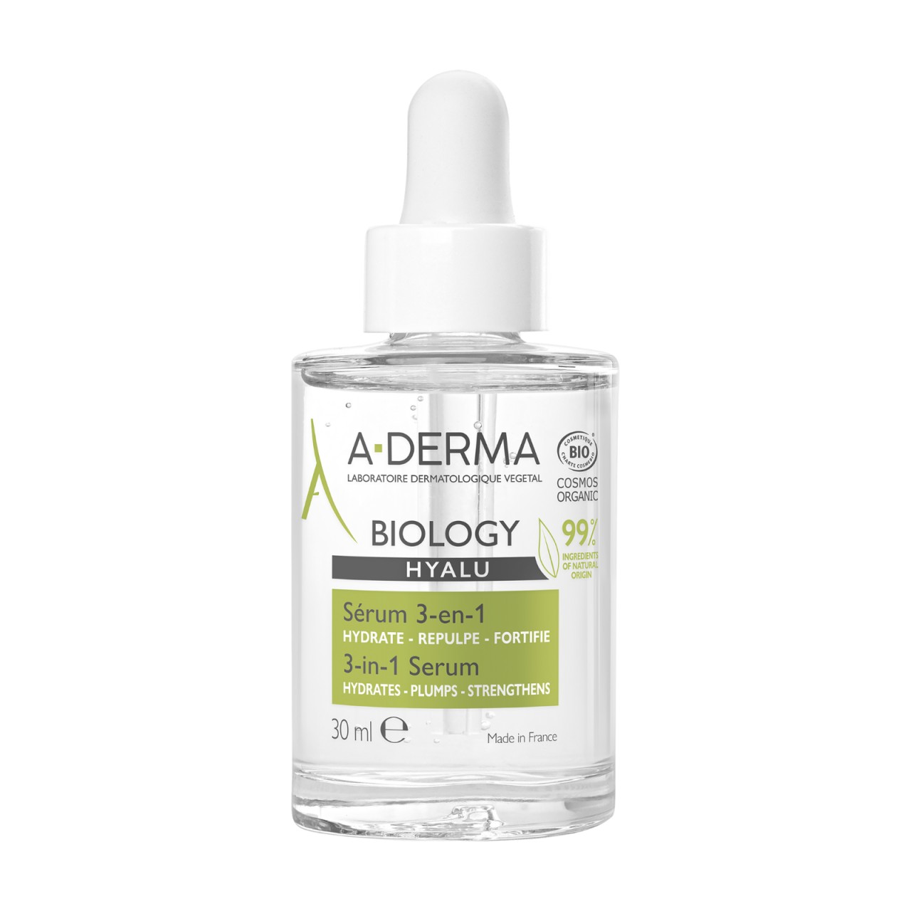 Aderma biology hyalu ser 3 in 1, 30 ml