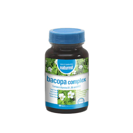 Bacopa complex b1,b6,b12 x60cps naturmil