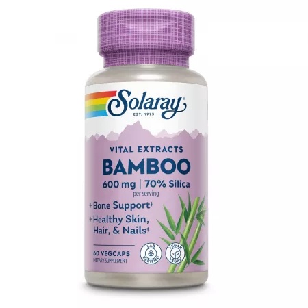 Bamboo, 60 capsule vegetale, secom