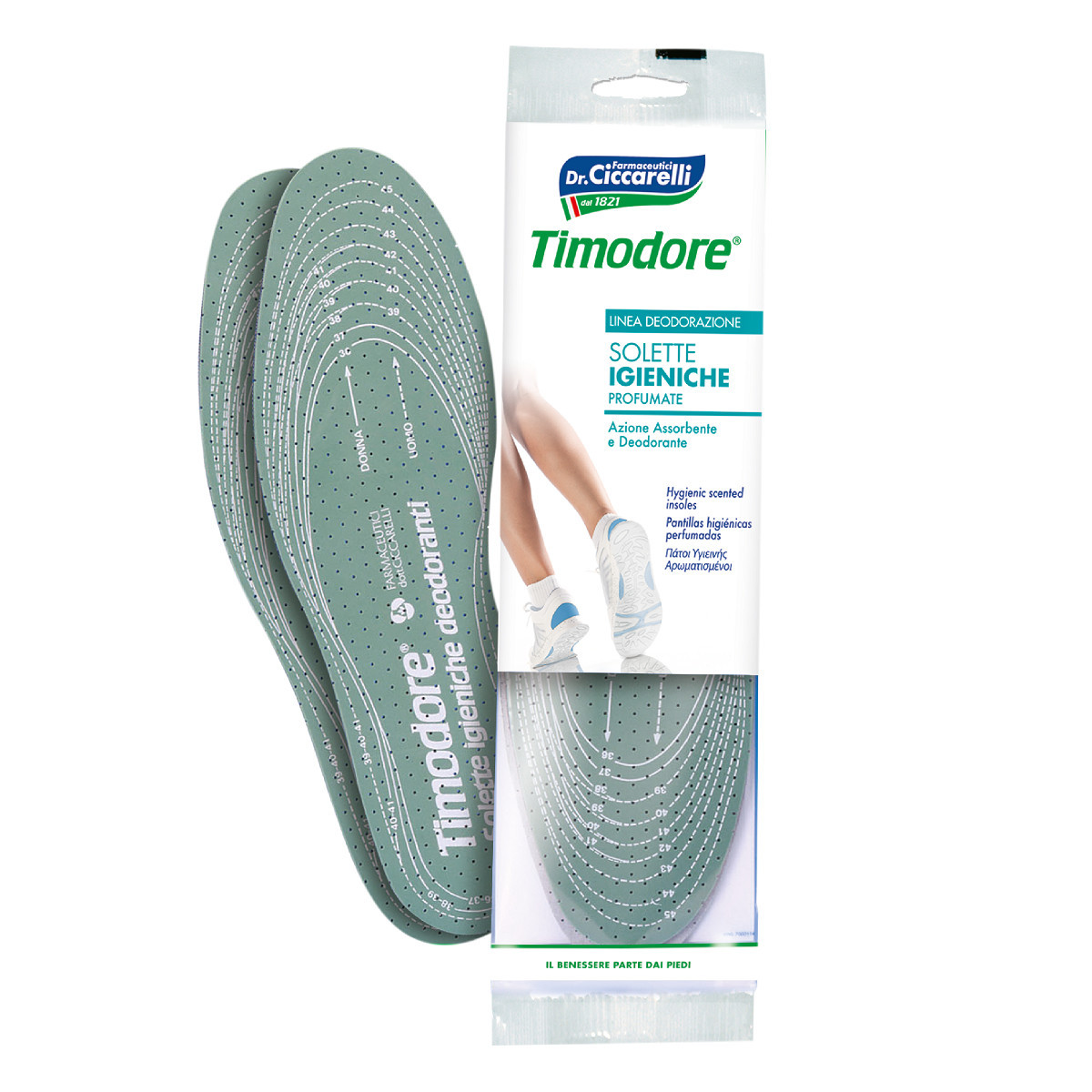 Branturi cu deodorant x 2 buc, timodore