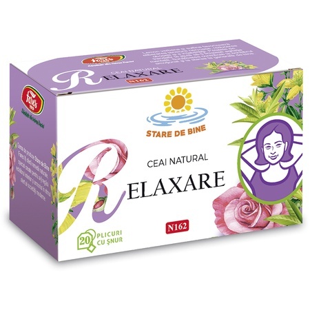 Ceai Relaxare N162, 20 plicuri, Fares