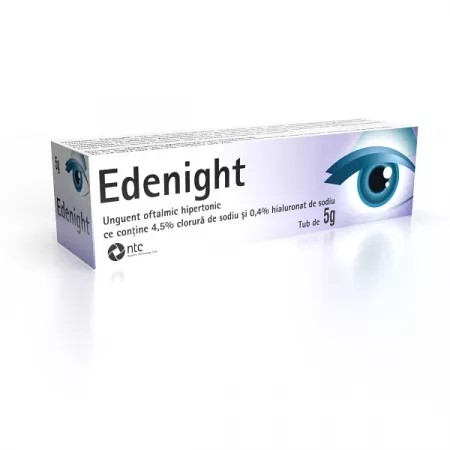 Edenight unguent oftalmic, 5g, visufarma