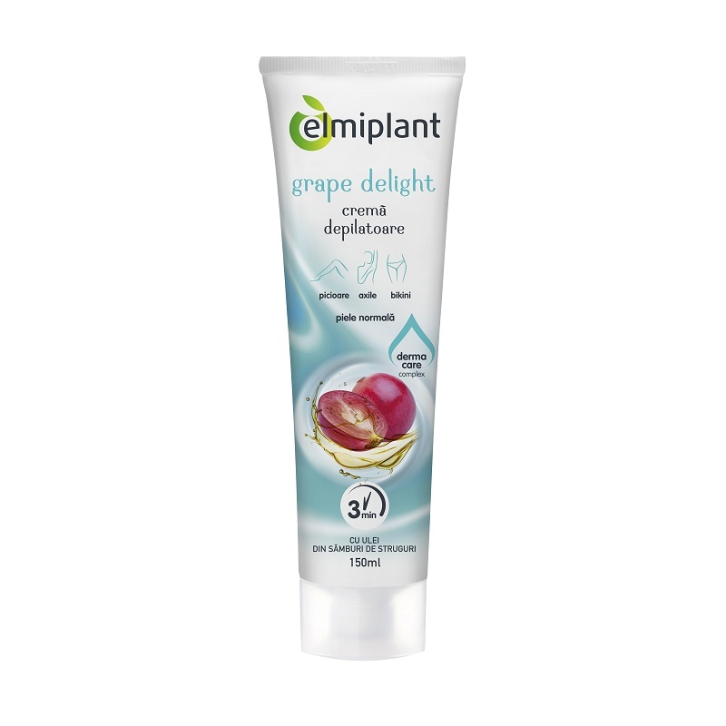 Elmiplant Grape Delight Cremă Depilatoare pentru Piele Normală, 150 ml
