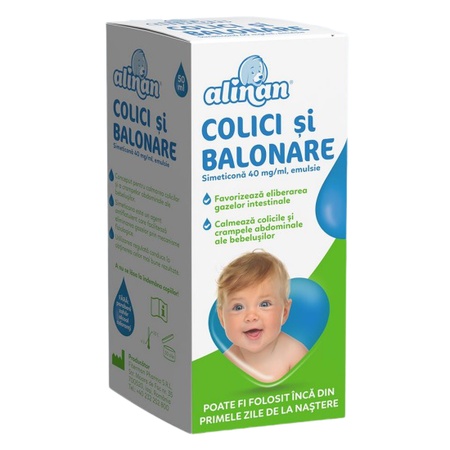 Emulsie colici și balonare Alinan, 50 ml, Fiterman Pharma