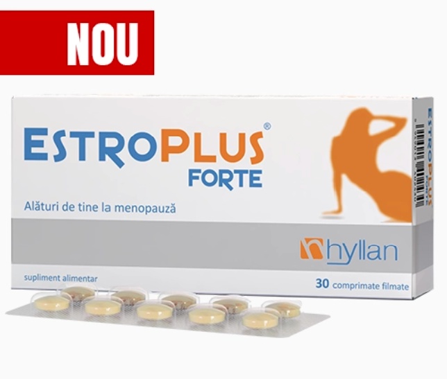 EstroPlus® Forte - 30 Comprimate pentru Menopauză, Hyllan