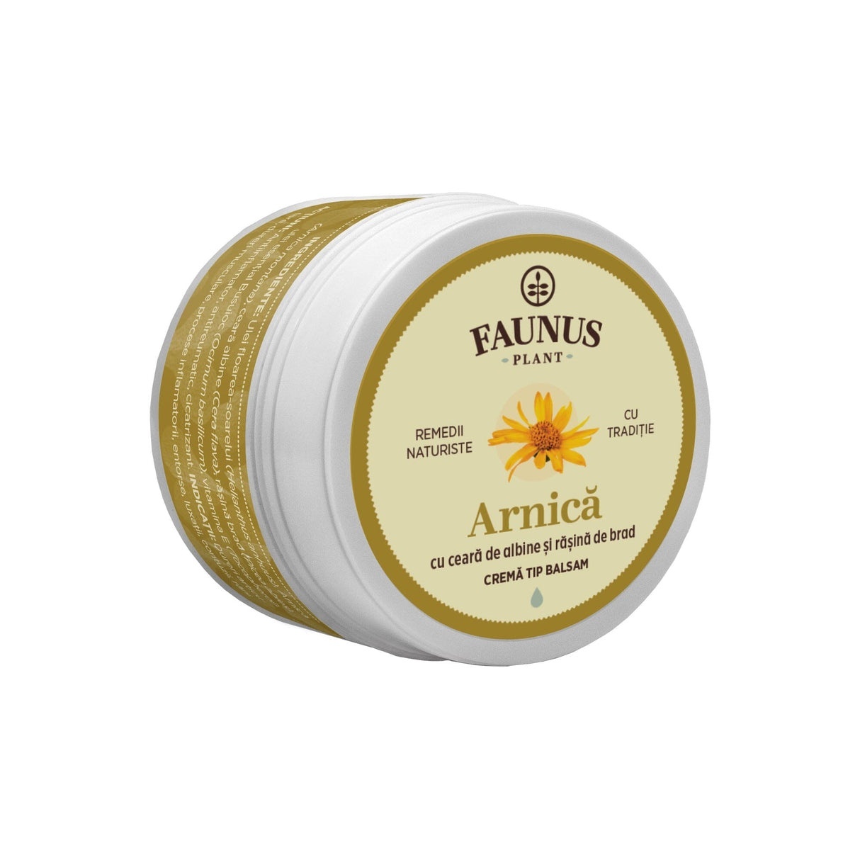 Faunus Crema-balsam cu arnica si rasina de brad, 50 ml