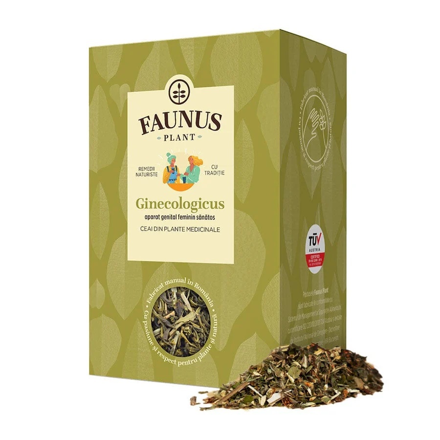 Faunus Ginecologicus ceai din 5 plante, 90 g