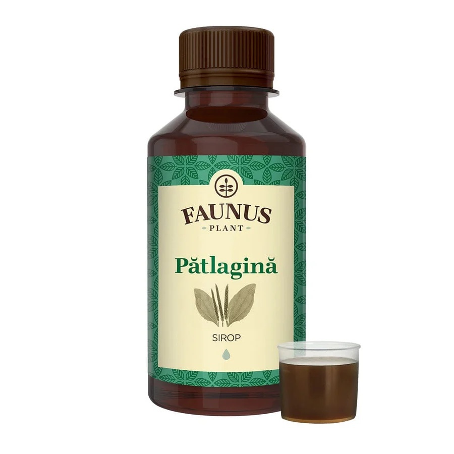 Faunus Sirop de patlagina, 200 ml