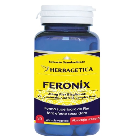 Feronix, 30 capsule, Herbagetica