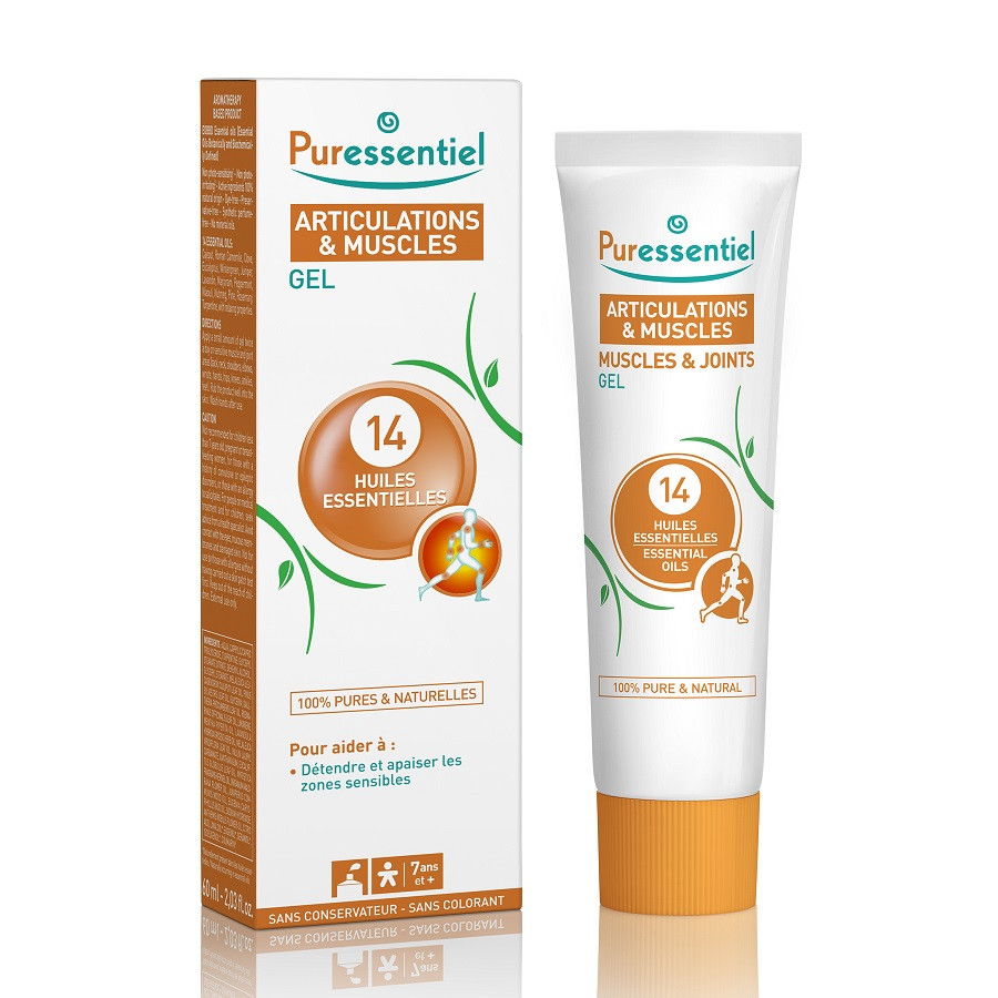 Gel antireumatic cu uleiuri esentiale, 60ml, puressentiel