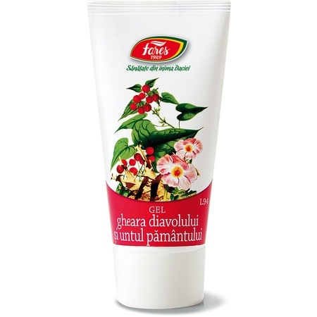 Gel ghiară diavolului și untul pamantului, L94, 50 ml, Fares