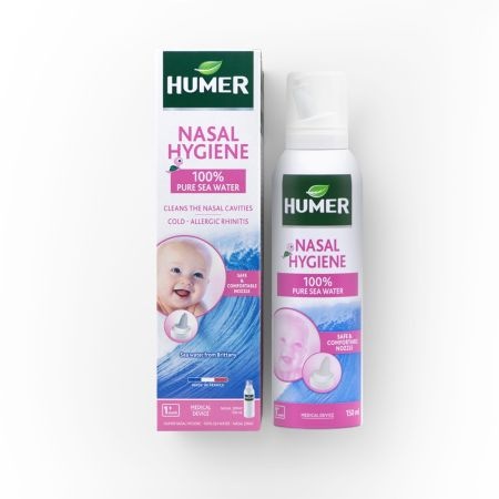 Humer spray nazal cu apa de mare pentru bebelusi si copii, 150 ml