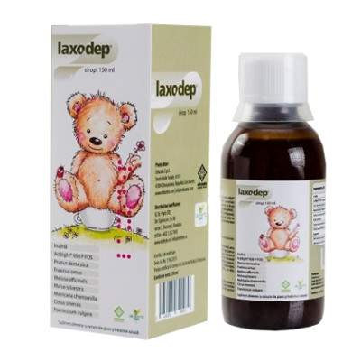 Laxodep Sirop Dr. Phyto - Laxativ Natural pentru Tranzit Intestinal Sănătos