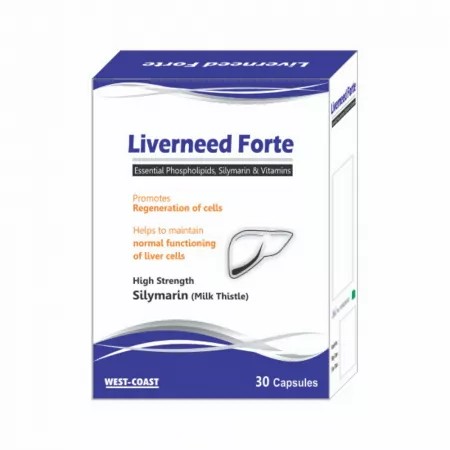 Liverneed forte complex hepatoprotector, 30 capsule, esvida pharma