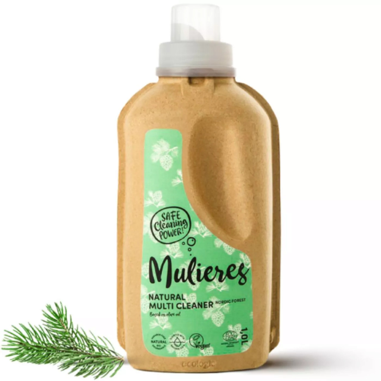 Mulieres detergent natural multi-cleaner nordic forest 1l