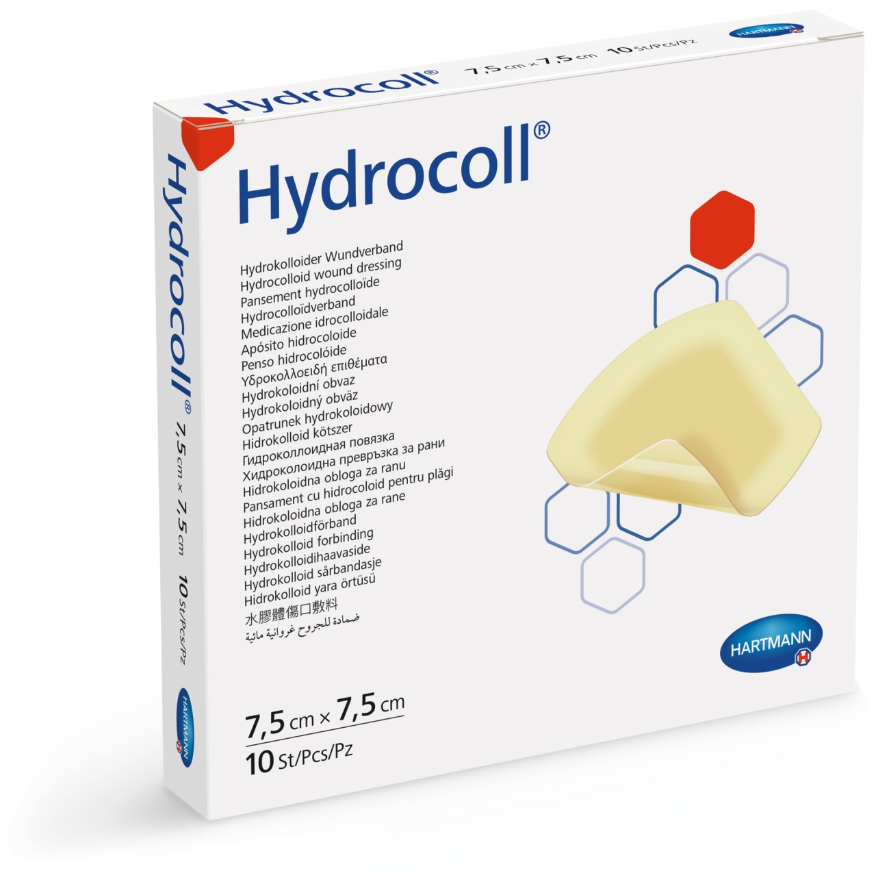 Pansament hidrocoloid Hydrocoll 10x10 cm, 10 buc Hartmann