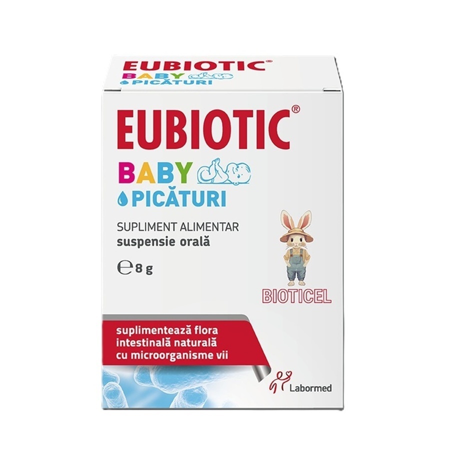 Picaturi Eubiotic Baby, 8 g, Labormed