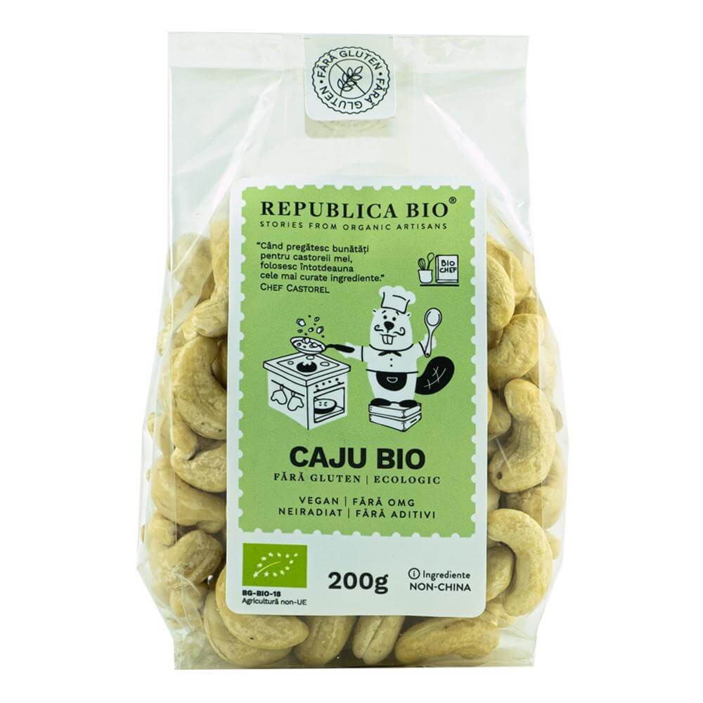 Republica BIO caju bio crud, fara gluten, 200 g