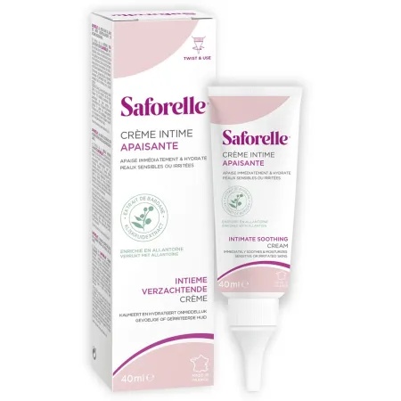 Saforelle crema intima calmanta cu brusture si alantoina, 40 ml
