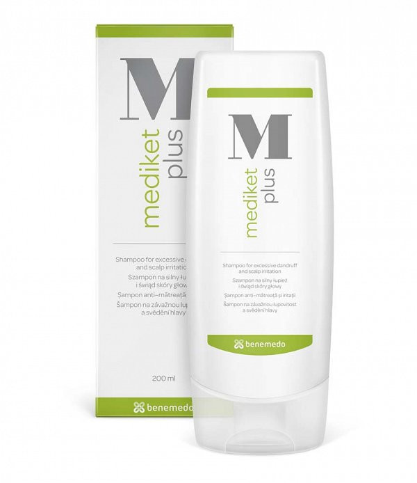 Sampon dermatologic anti–matreata si iritatii mediket plus, 200ml, benemedo