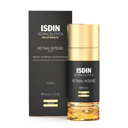 Ser anti-rid de noapte cu retinaldehida isdinceutics retinal intense, 50 ml, isdin