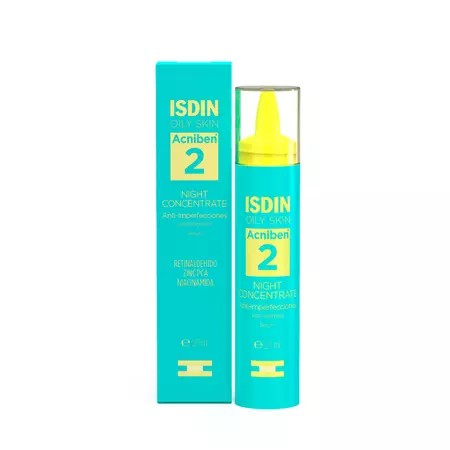 Ser concentrat de noapte anti-imperfectiuni acniben, 27 ml, isdin