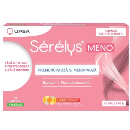 Serelys Meno cu extract de polen PureCytonin, 30 capsule