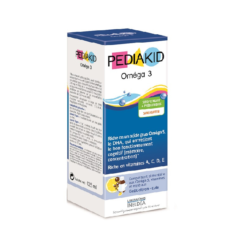 Sirop copii omega 3, 125 ml, pediakid