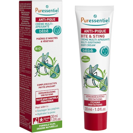 Anti-sting crema calmanta bebe, puressentiel, 30 ml