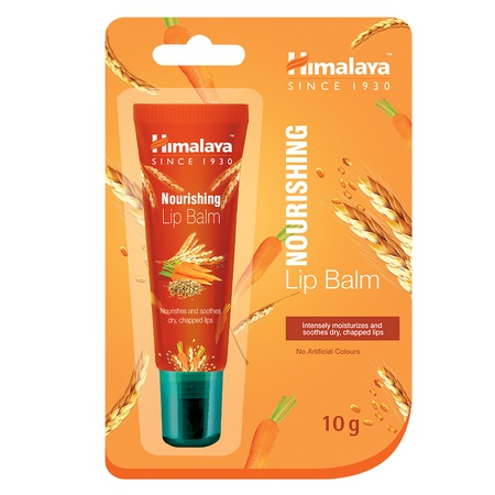 Balsam hrănitor pentru buze Nourishing, 10 g, Himalaya
