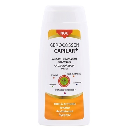 Balsam tratament impotriva caderii părului Capilar+, 275 ml, Gerocossen