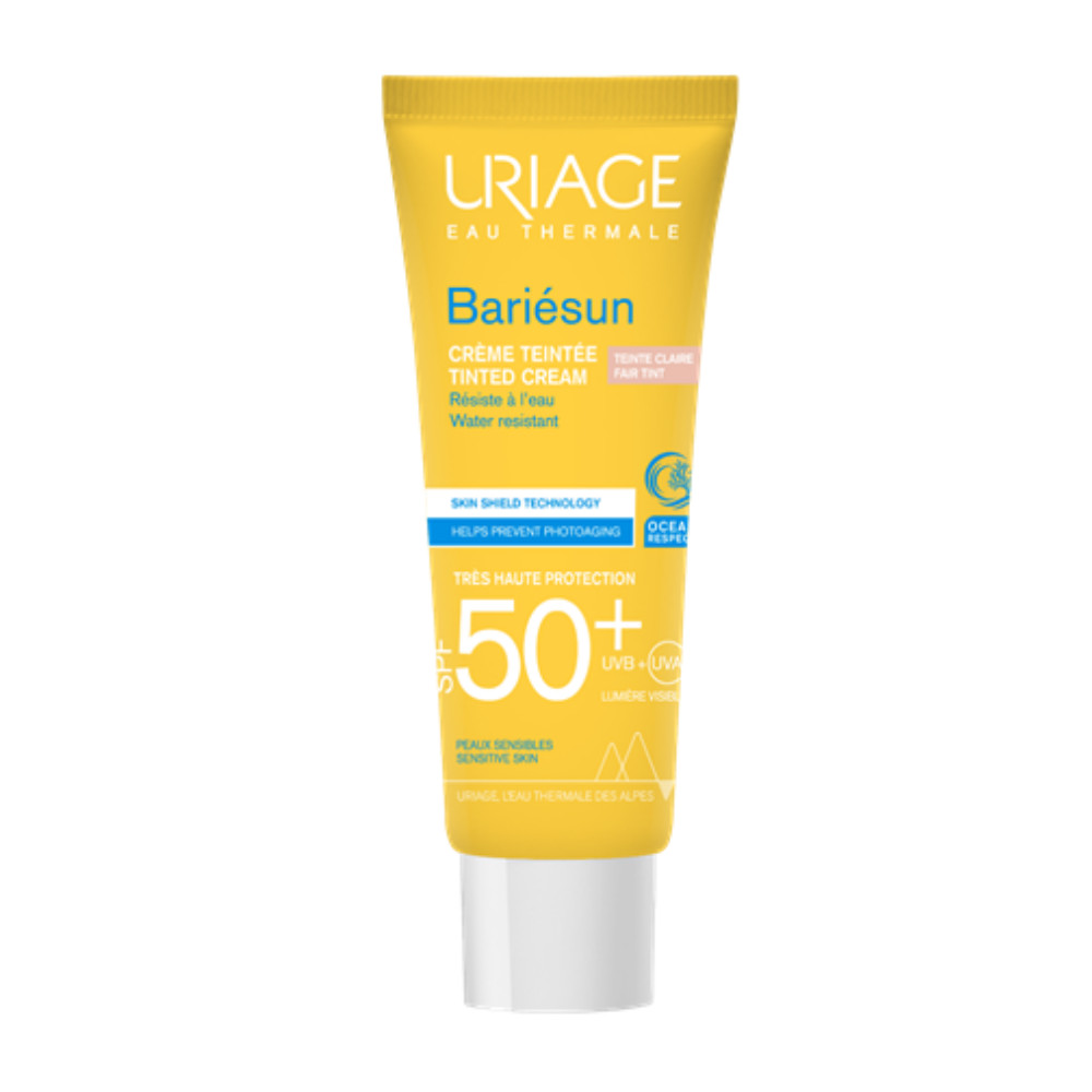 Bariesun crema colorata spf50 nuanta fair, 50ml, uriage