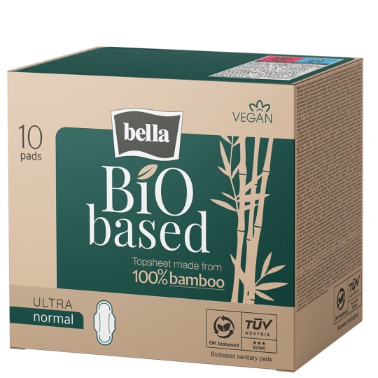 Bella Bio Based Ultra Normal Absorbante Igienice, 10 bucăți