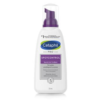 Cetaphil SpotControl PRO spuma de curatare pentru ten gras cu imperfectiuni, 235 ml