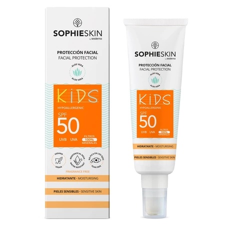 Crema Solară SPF 50 pentru Copii - Protecție Naturală Sophieskin