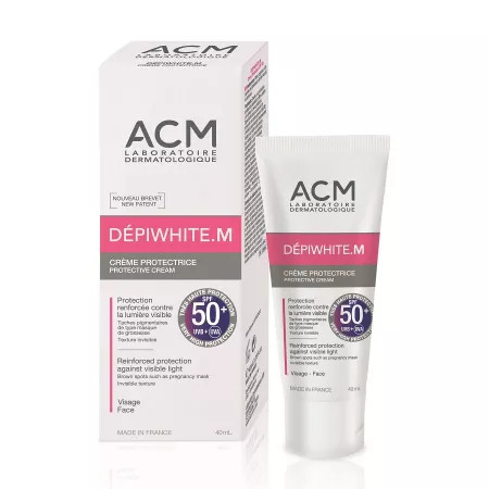 Crema protectoare depiwhite m, spf 50+, 40 ml, acm