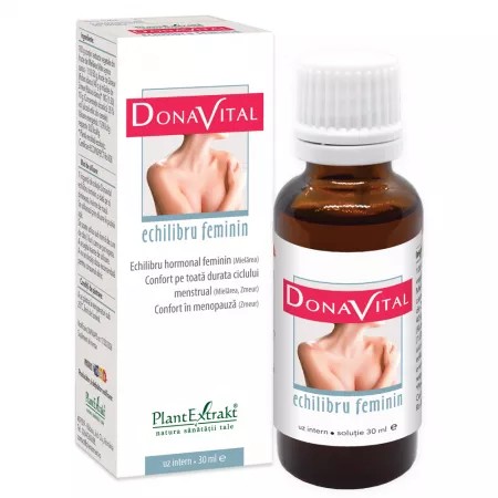Donavital echilibrul feminin, 30 ml, plant extrakt