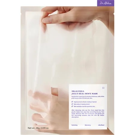 Dr. Althea Jelly Seal Dewy masca tip servetel pentru hidratare profunda, 28 g