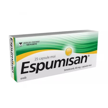 Espumisan, 40 mg, 25 capsule, berlin-chemie