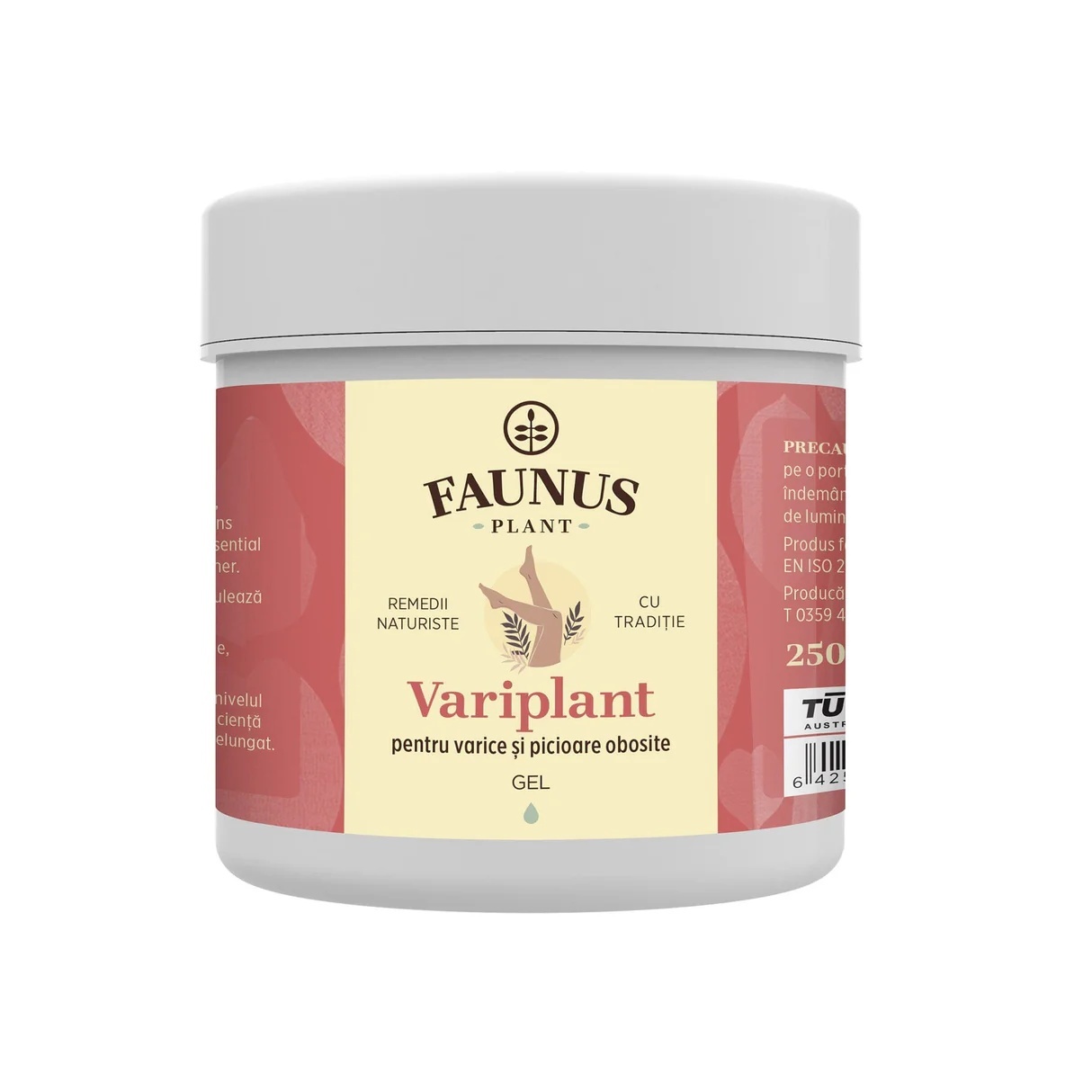 Faunus Variplant gel cu castan, spanz si galbenele, 250 ml